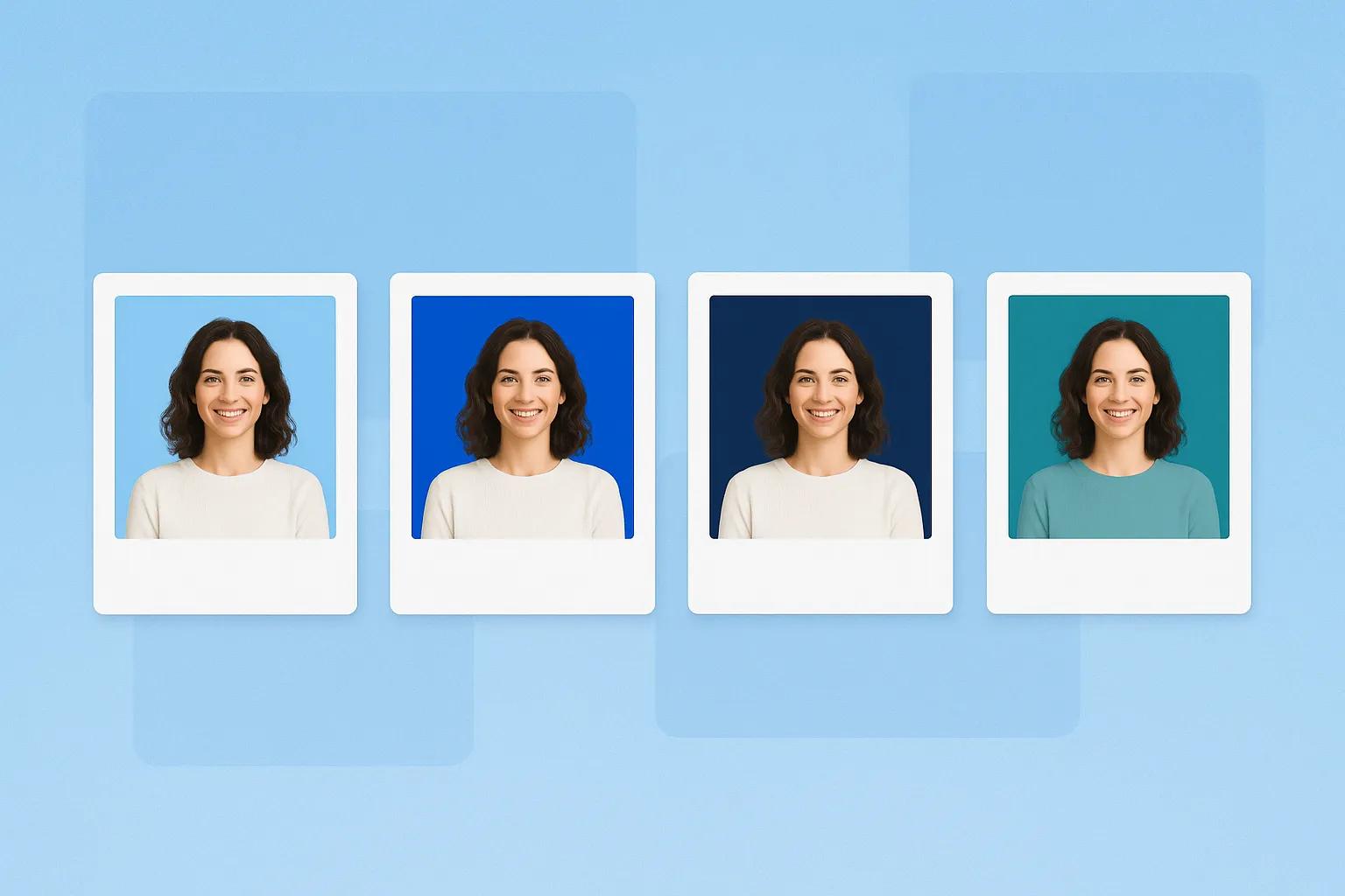 AI Blue Background color options