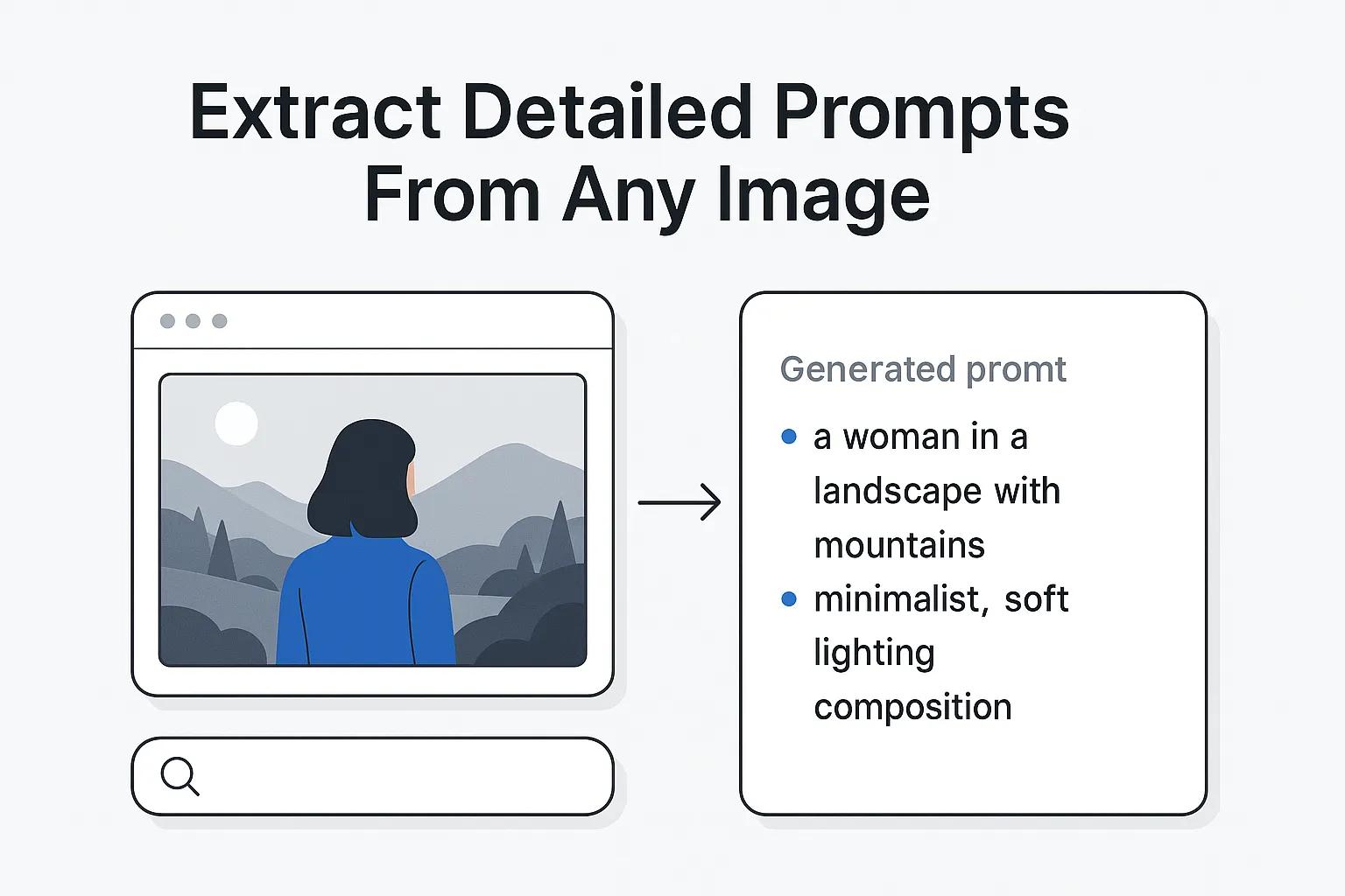 Image To Prompt AI extracting detailed text descriptions from images